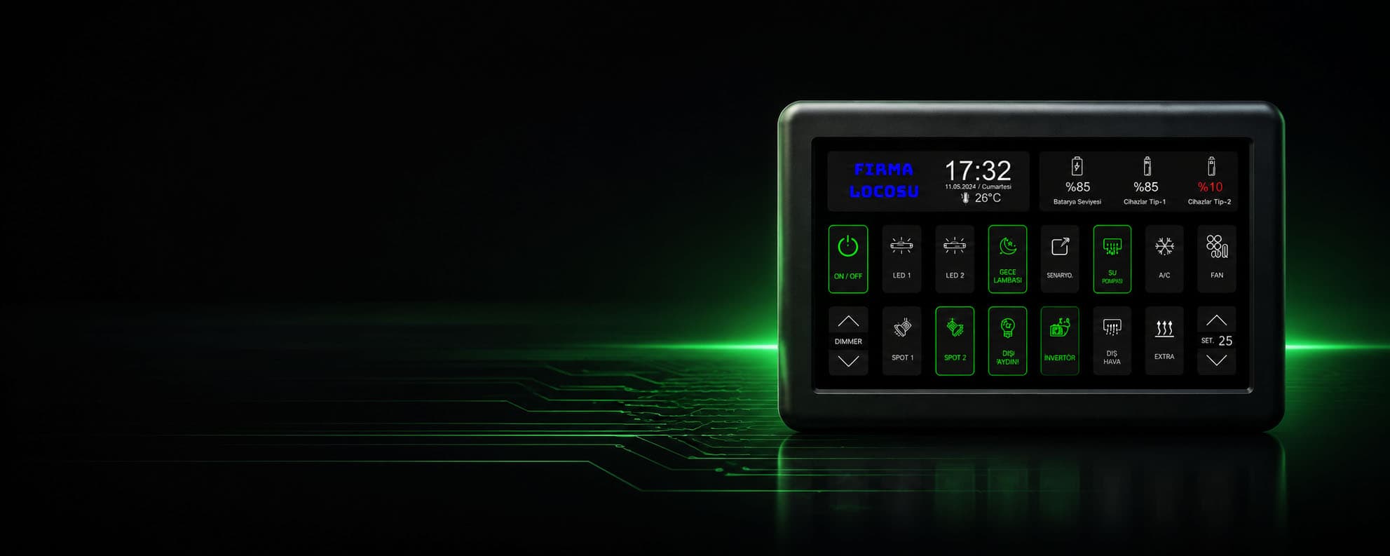 Smart HMI akıllı ekran